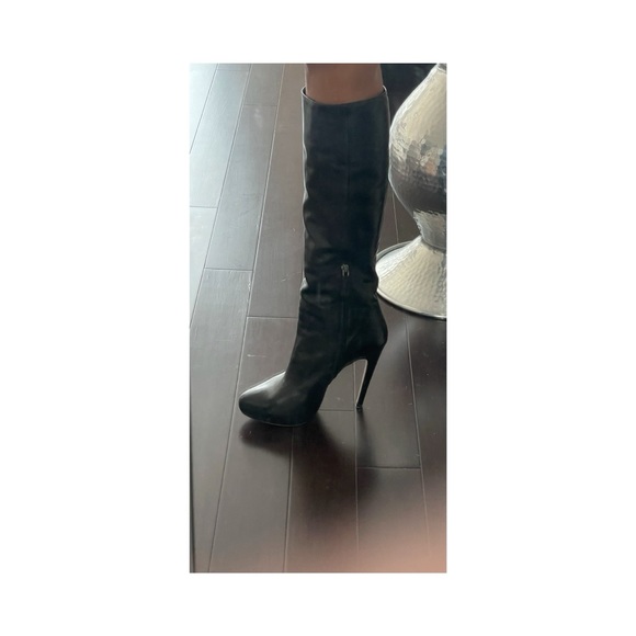 PRADA Soft Calf Leather High Heel Boots 39.5 - Picture 13 of 13
